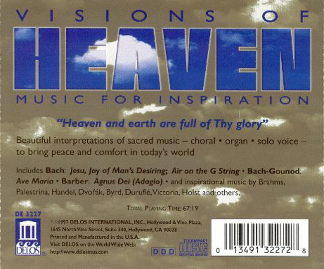 VISIONS OF HEAVEN 1
