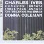 Donna Coleman - Piano Music Vol.1