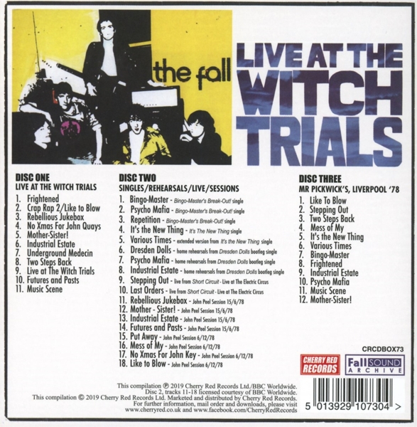 Live At The Witch Trials (Rem.+ Expanded 3CD Box) 2