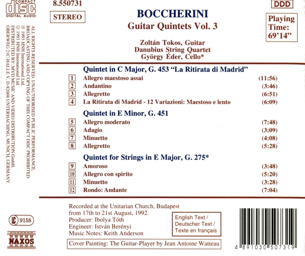 Gitarrenquintette 451+ 453/ + 1