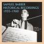 Barber / Ormandy / Toscanini / Mitropoulos / + - Samuel Barber-Histor.Aufnahmen 1935-1960