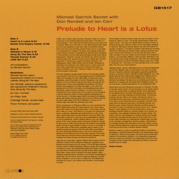 Prelude To A Heart Is A Lotus 1