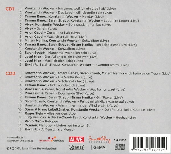 Ich singe, weil ich ein Lied hab\' 1