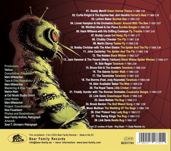 Beware! Insects and Spiders! 28 Buzzin\' Blasters F 1