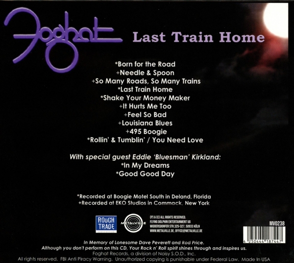 Last Train Home (Digipak) 1