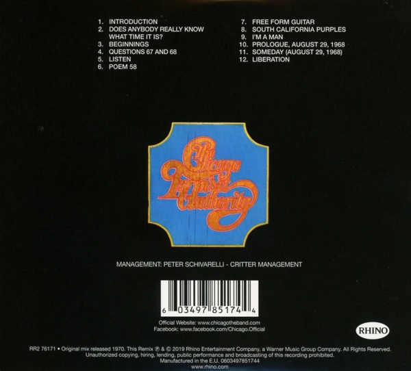 Chicago Transit Authority (50th Anniversary Remix) 1