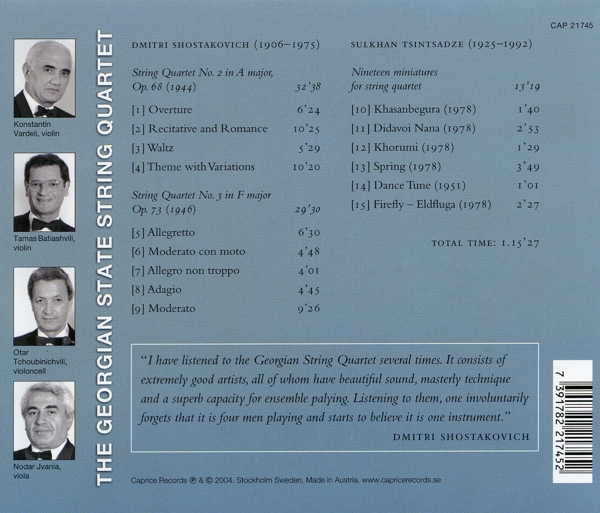 Georgian State String Quartet 1