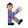 Sevi: Alfabeto Clown -Lettera K - Sevi: Alfabeto Clown - Lettera K