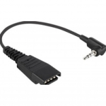 Jabra - Jabra Qd/3.5 Mm Qd 3.5 Mm Black Cable Interface/gender Adapter - Cable Interface/gender Adapters