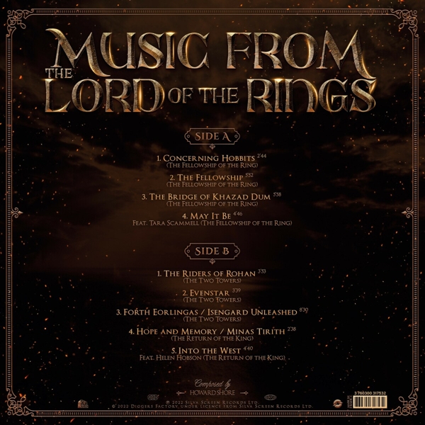 Music From The Lords Of The Rings Trilogy (Green) 1