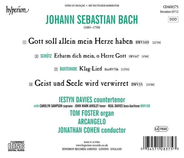 Kantaten BWV 35 & 169/ Klag-Lied/ + 1