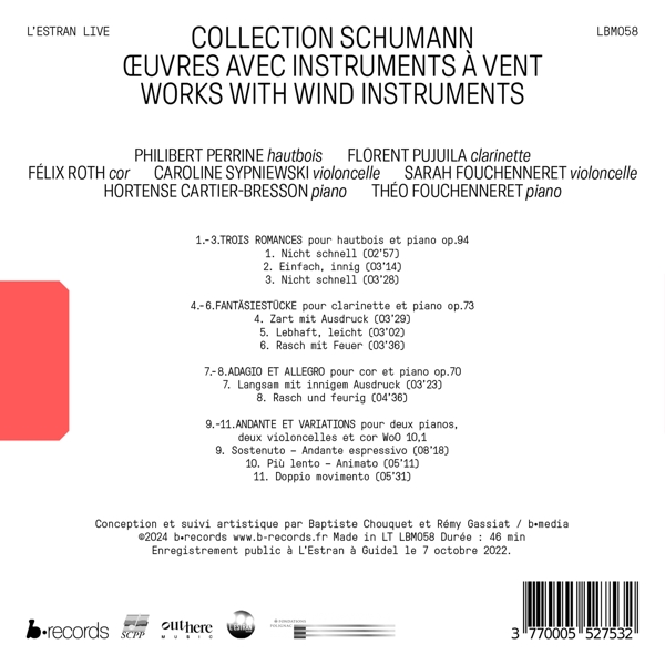 Schumann Collection - Works with Wind Instruments 1