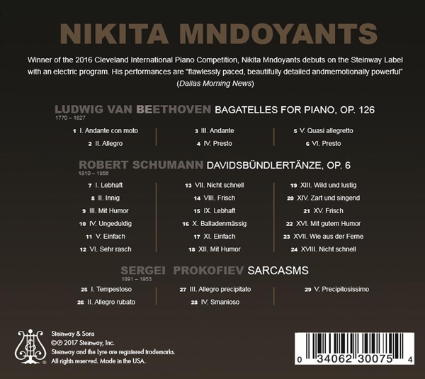 Davidsbündlertänze/ Bagatellen op.126 1