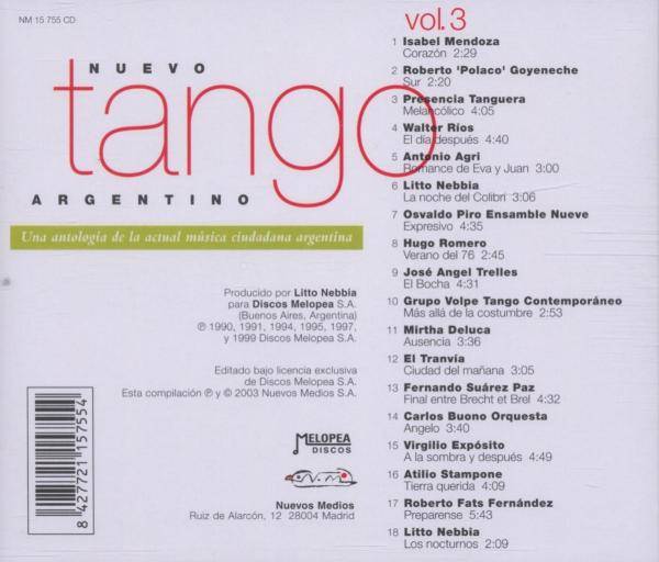 Nuevo Tango Argentino Vol.3 1