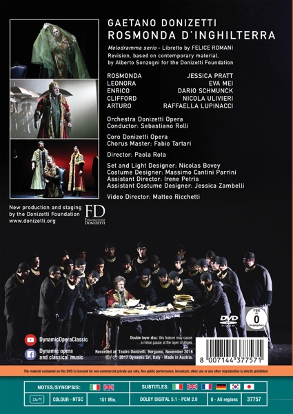 Pratt/ Mei/ Schmunck/ Rolli/ Donizetti Opera 1