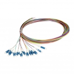 Synergy 21 Kabel, Dosen, Etc. - Pigtail en fibre optique LC 9/125u, 2 m OS2, pack de 12, couleur, G.657.A2, Synergy 21, 