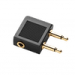 Gn Jabra - Flight - Audioadapter fr Flugzeug - Mono Mini-Stecker mnnlich zu mini-phone stereo 3.5 mm weiblich - 90 Stecker (Pa