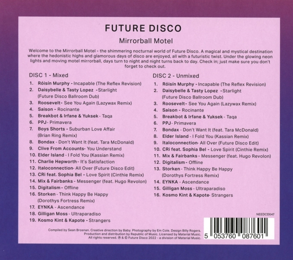 Future Disco 15: Mirrorball Motel 1