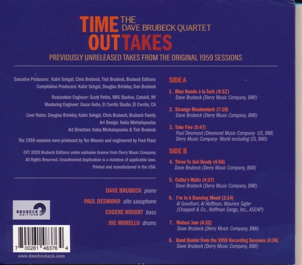 Time Out Takes 1
