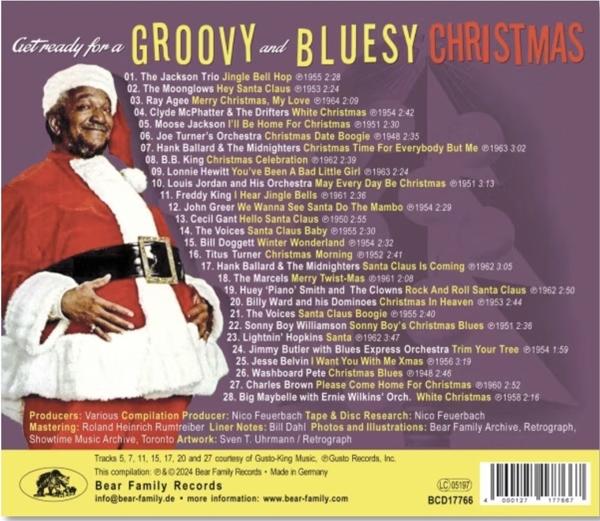 Get Ready For A Groovy And Bluesy Christmas (CD) 1