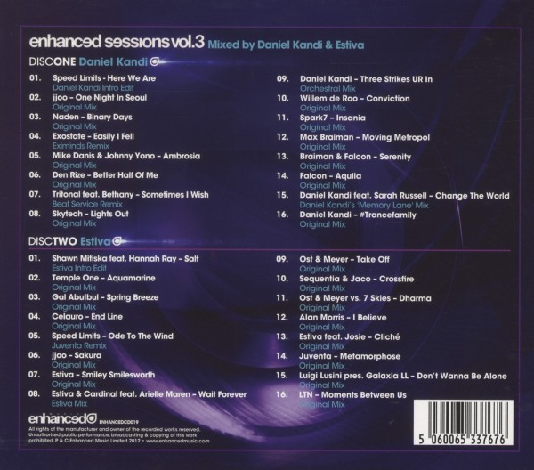 Enhanced Sessions Vol.3 1