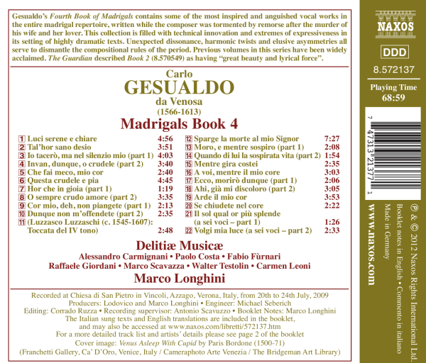 Madrigalbuch 4 1