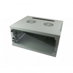 Allnet - ALLNET 19wall housing, 6U, 1-piece, T595/ B541mm, gris claro, serie SMQ,