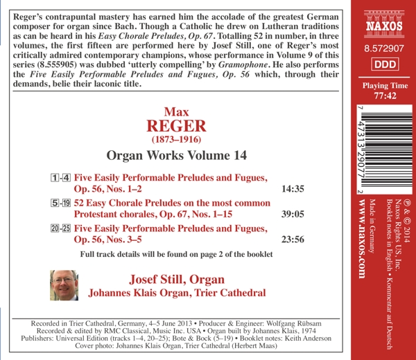 Orgelwerke Vol.14 1