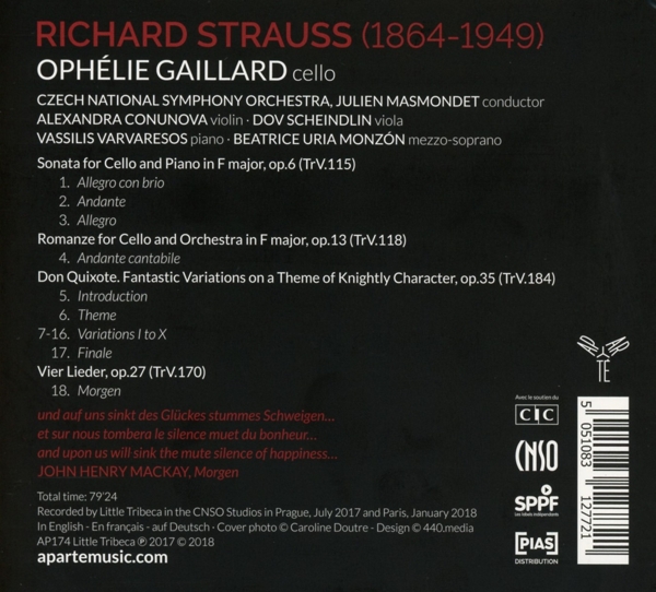 Don Quixote & Cello Works 1