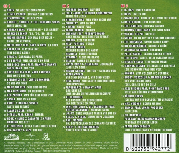 Pop Giganten - Fetenhits Fussball (Best Of) 1