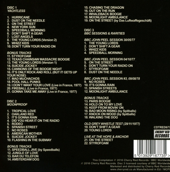 Pool Hall Punks-Complete Recordings 1976-78/ 3CD 1