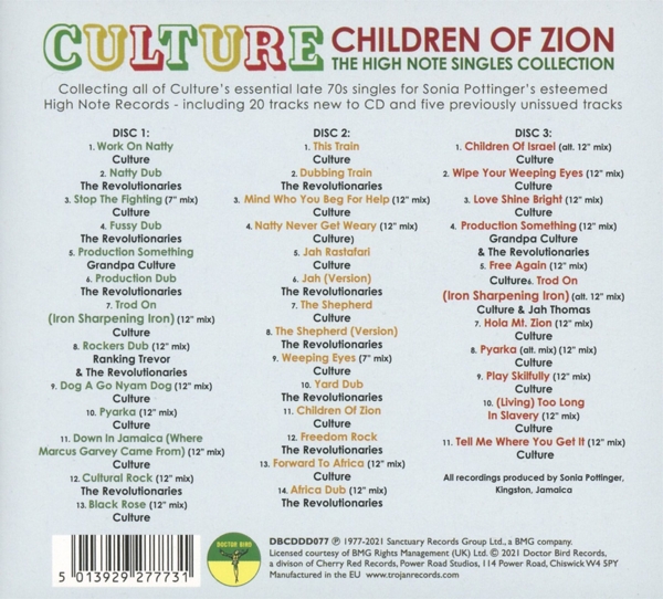 Children Of Zion (3CD) 1