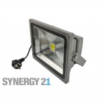 Synergy 21 Led - Spot Outdoor Baustrahler 50W schwarzes Gehuse - grn V2