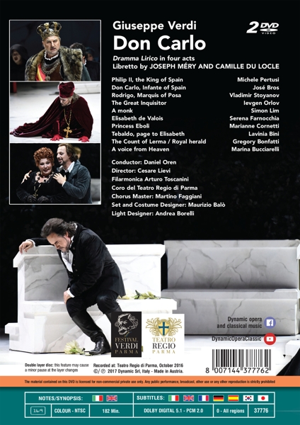 Pertusi/ Bros/ Stoyanov/ Oren/ Teatro Regio Parma/ + 1