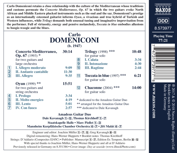 Concerto Mediterraneo, op.67 1