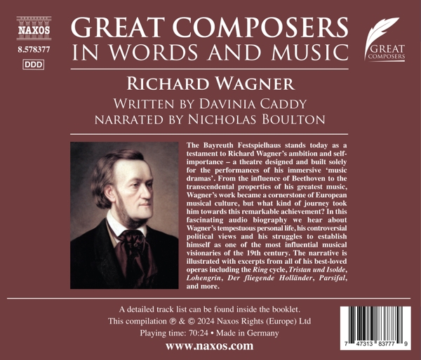 Great Composers - Richard Wagner 1