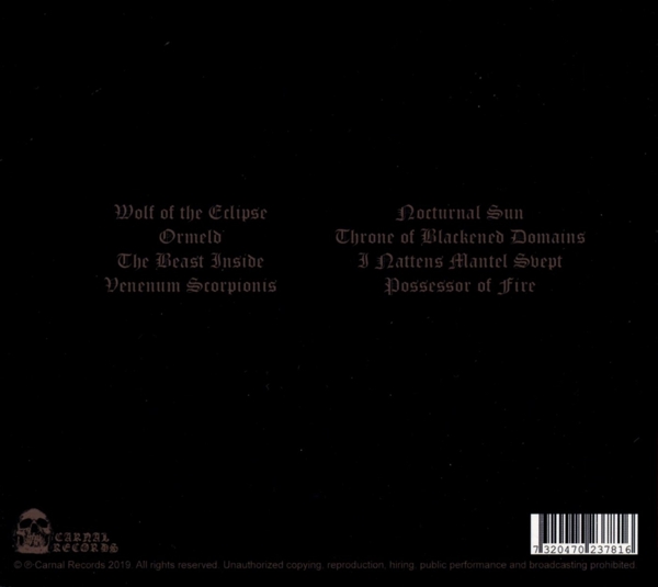 Venenum Scorpionis (Digipak) 1