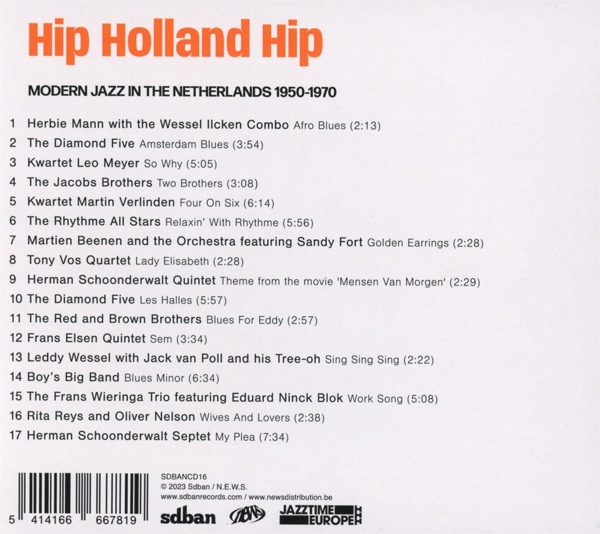 Hip Holland Hip: Modern Jazz In The Netherlands 19 1