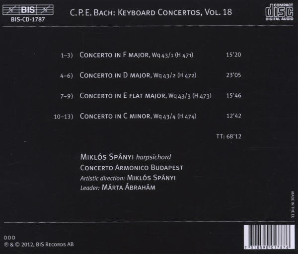 Klavierkonzerte Vol.18 1