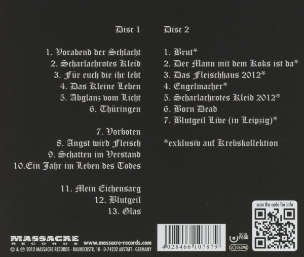 Krebskollektion 1