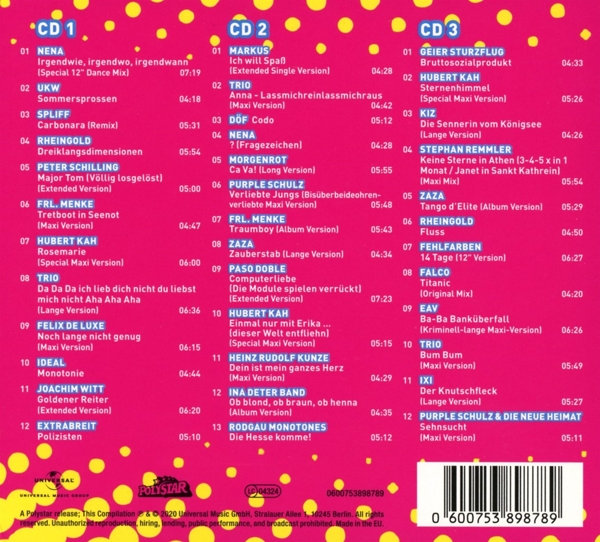 Fetenhits NDW Maxi Classics - Best Of 1