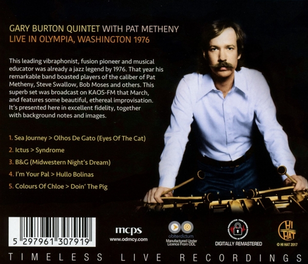 Live In Olympia, Washington 1976 1