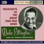 Duke Ellington - Ellington - Highlights 1940-1942