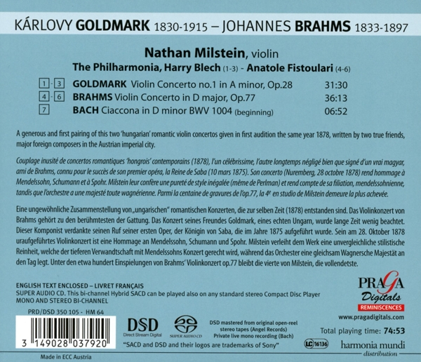 Nathan Milstein / The Philharmonia 1