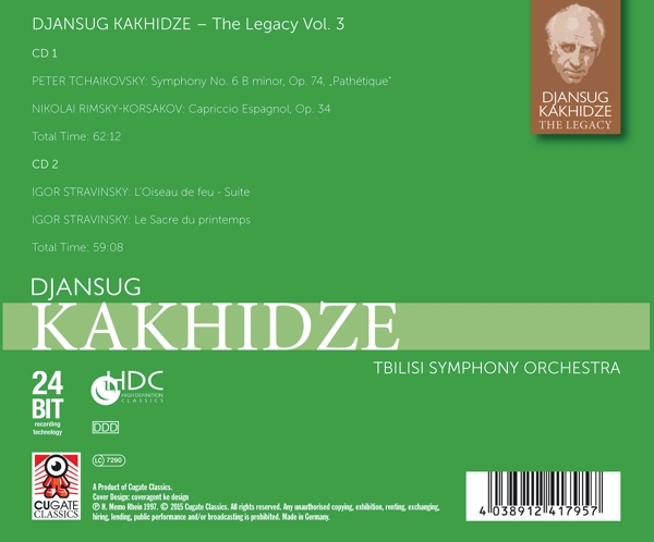 Djansug Kakhidze The Legacy Vol.3 1