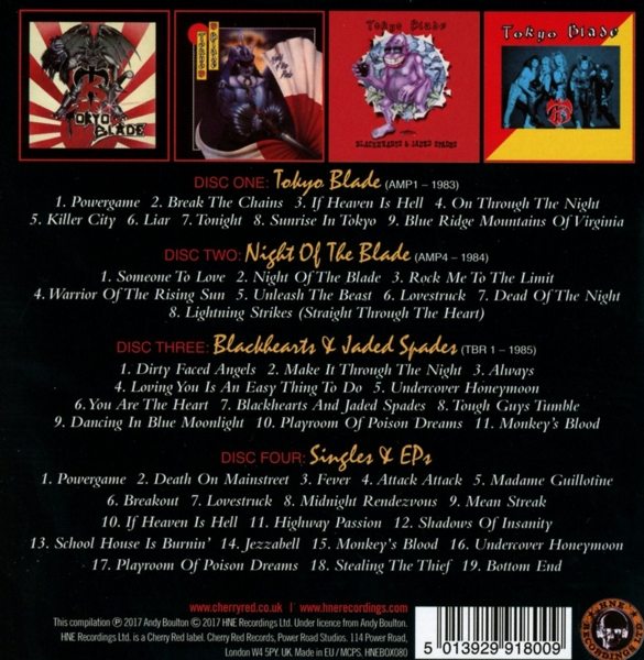 Knights Of The Blade (4CD-Box-Set) 1