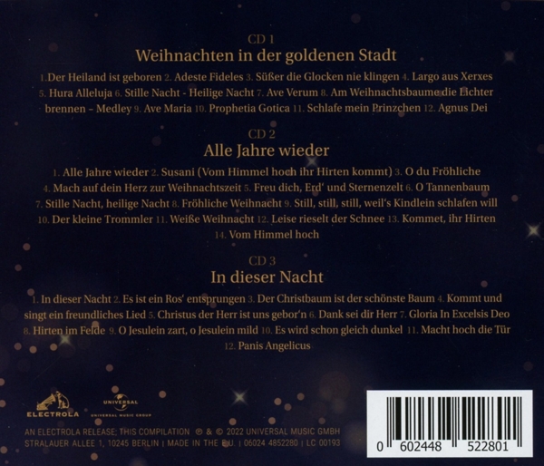 Die schönsten Weihnachtslieder 1