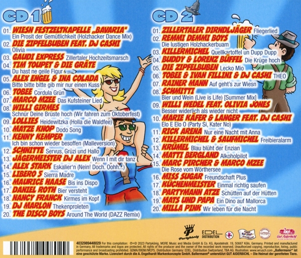 Ballermann vs Oktoberfest 2023 (2CD) 1