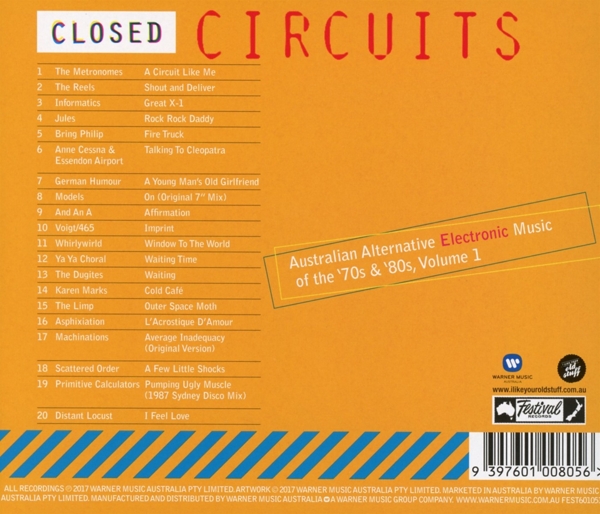 Closed Circuits/ Australian Electronic 70-80s Vol.1 1