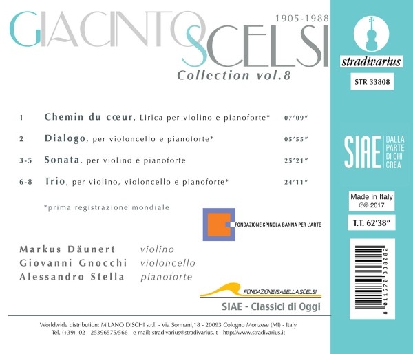 Scelsi Collection Vol.8-Kammermusik 1